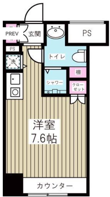 SOCIETY　SEASONS 間取り図