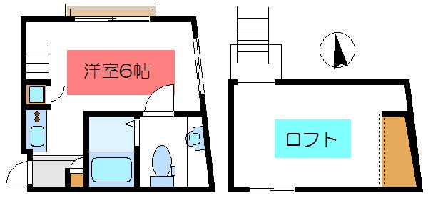 プランタン立石 間取り図