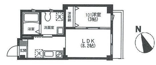 ラシーネ結  間取り