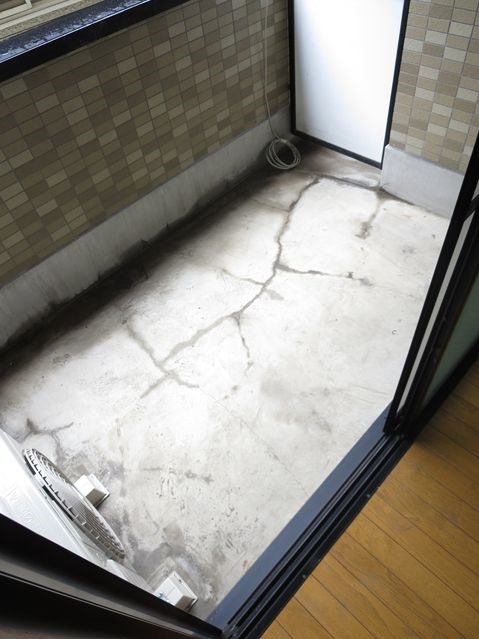 フィールズマンションⅠ ベランダ