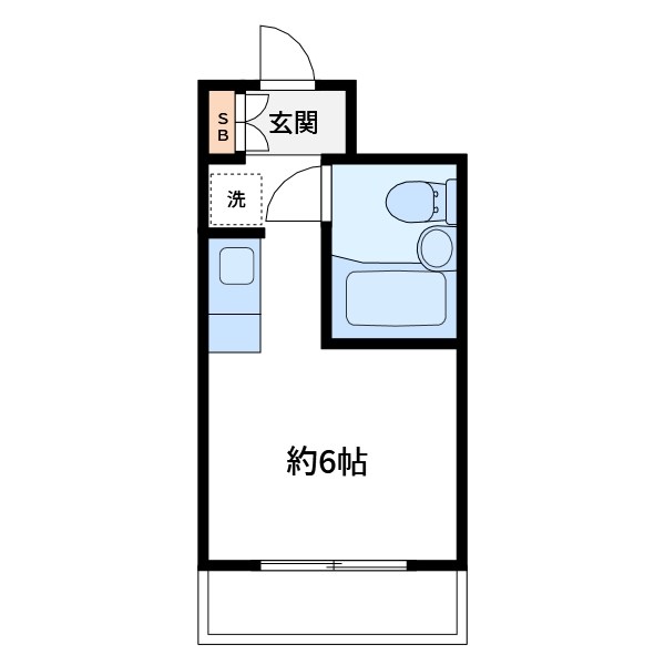 サンクレスト峰岸ビル 間取り