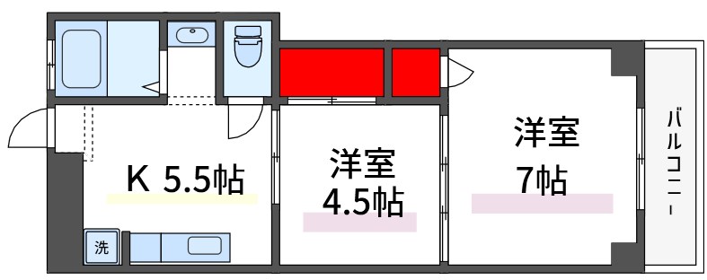 岸ペナテス 間取り