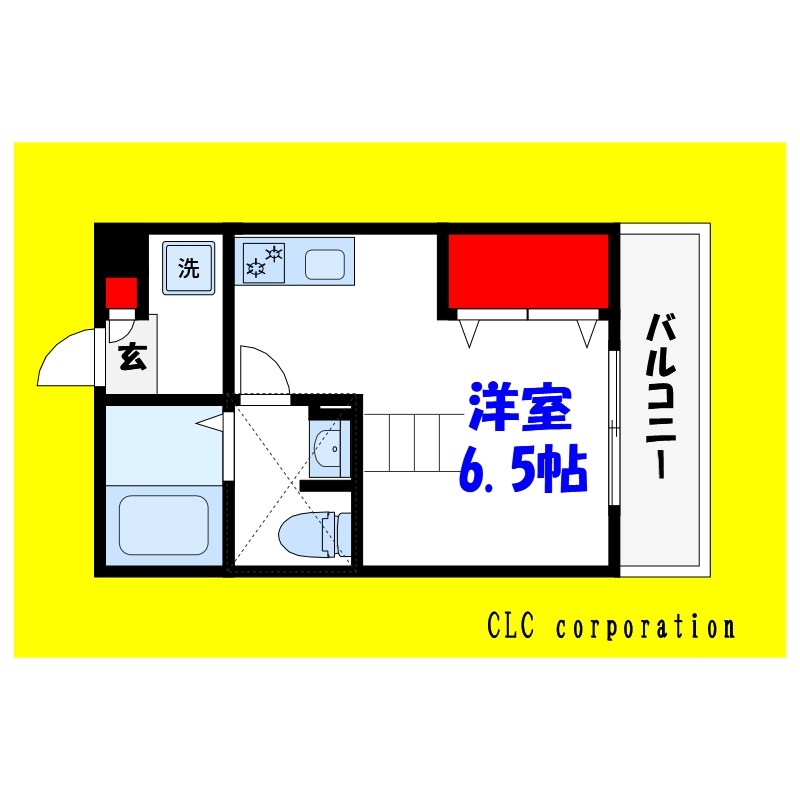 ニューアローズMⅤ 間取り図