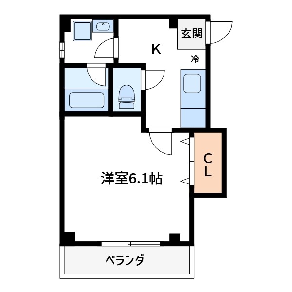 石垣コーポ  間取り