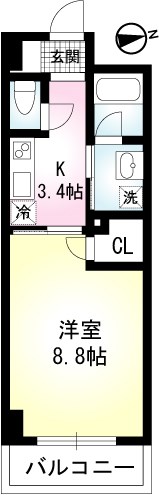 CIEL BLEU 間取り