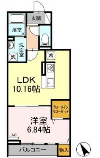 アンジュール新田 間取り