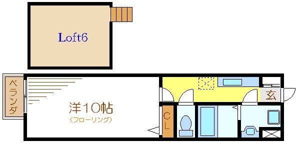 コーラル 間取り図