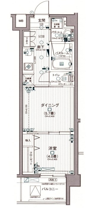 日神デュオステージ田端 間取り