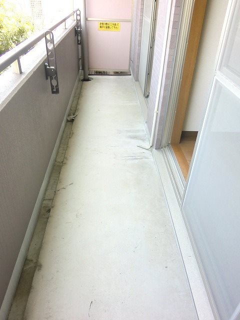 ドミールコンフォール親水公園 ベランダ