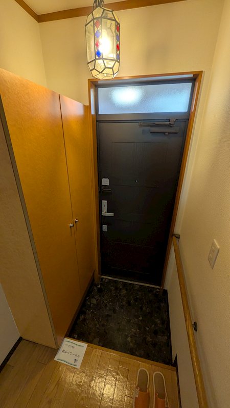 谷塚町貸家 玄関