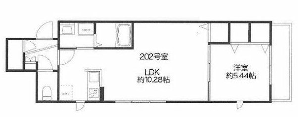 ルミナス東葛西 間取り図