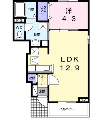 バルーム７ 間取り図