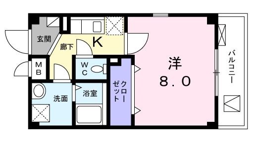 シテセレスト東砂      間取り