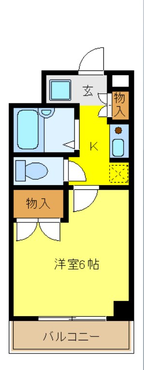 アルカサル浦安 間取り図