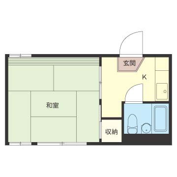 コーポユー 間取り図