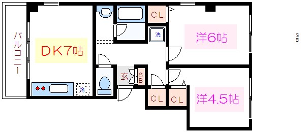 ポルトボヌール深谷 間取り