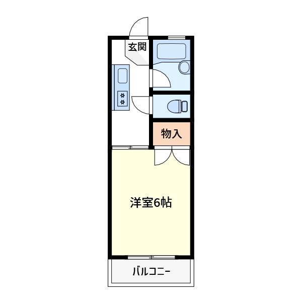 ロイヤルマンション 間取り図
