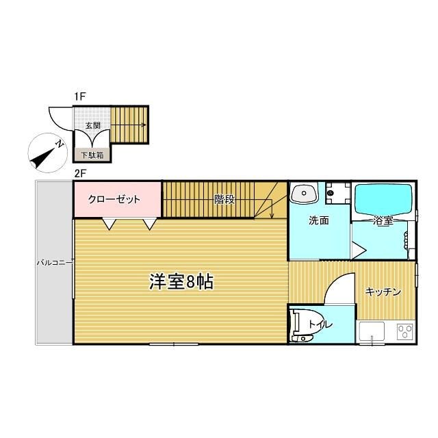 CASA　BLU 間取り