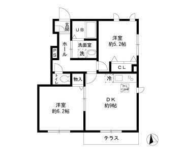 メゾンエスポワール 間取り