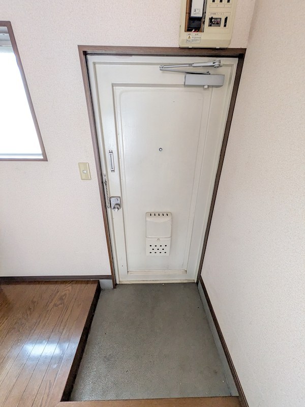 まなべマンション 玄関