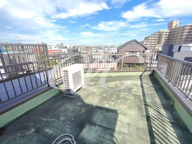 江川小台ビル ベランダ
