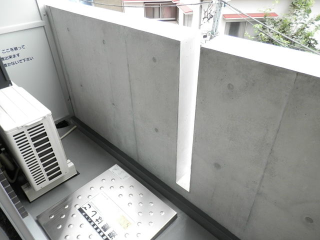 釜鳴マンション ベランダ