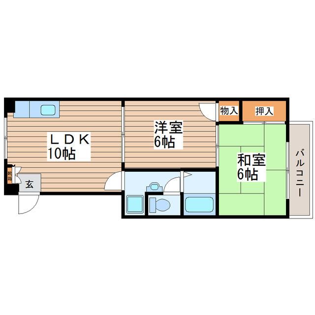 第３ハイツカトレア 間取り