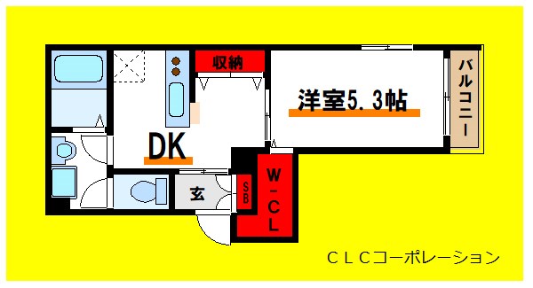 la maison luana（ラメゾンルアナ） 間取り図