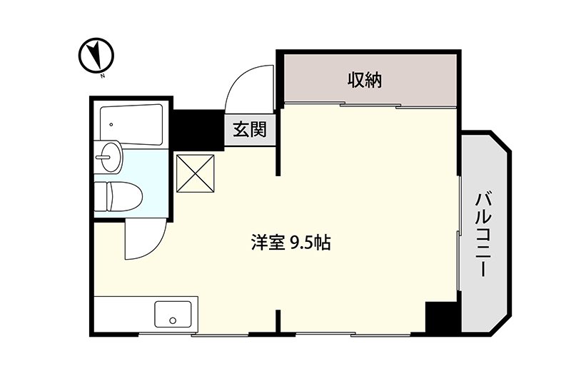 メゾンイーグル 間取り図