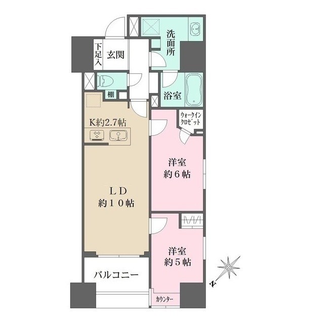 ＡＬＴＥＲＮＡ日本橋 間取り図