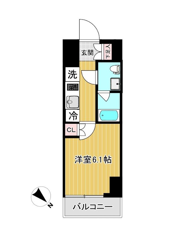 SHOKEN　Residence新小岩 間取り
