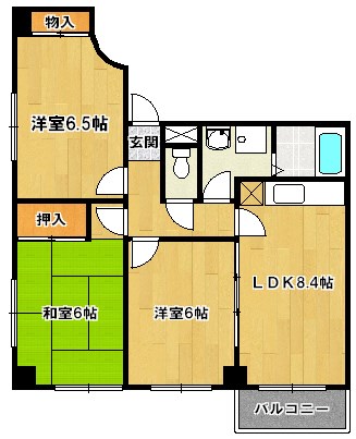 勘五郎ビル  間取り図
