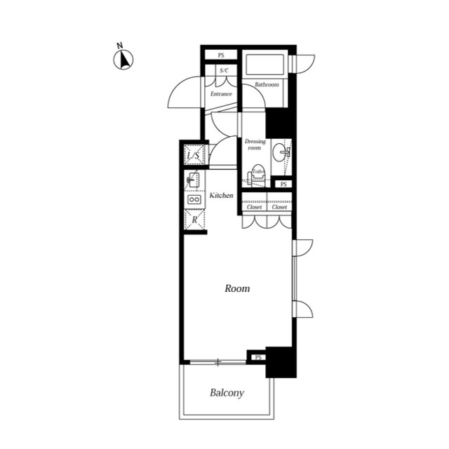 セントラル銀座 間取り図