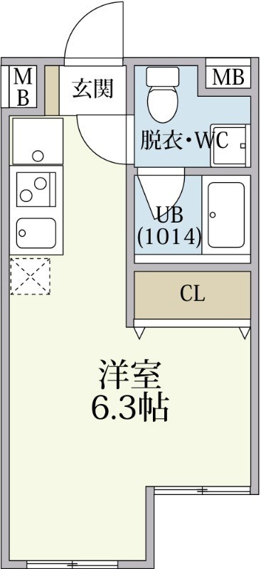 モアナコート北綾瀬 間取り