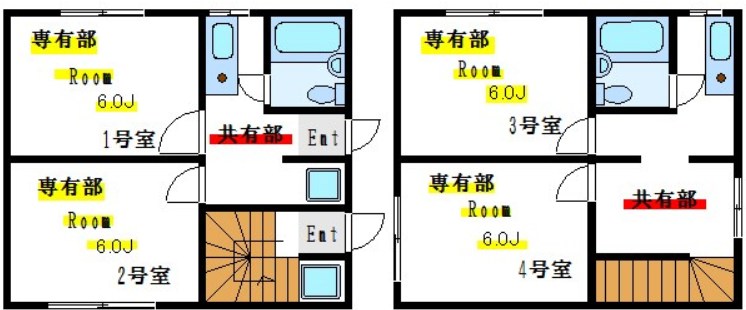 北砂４丁目アパート 間取り