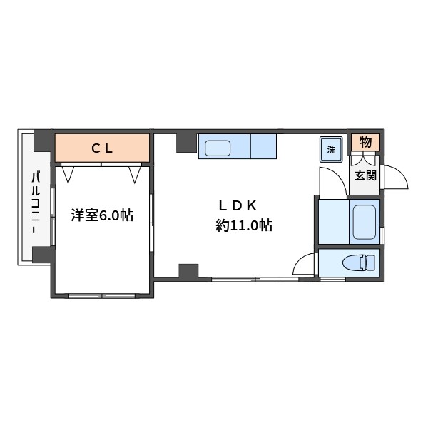 木戸坂ローヤルマンション   間取り図