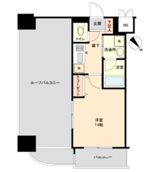 ハーモニーレジデンス門前仲町 間取り