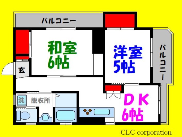 ハイツセントラル葛西 間取り
