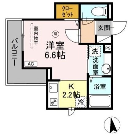グラナーデ南千住  間取り図