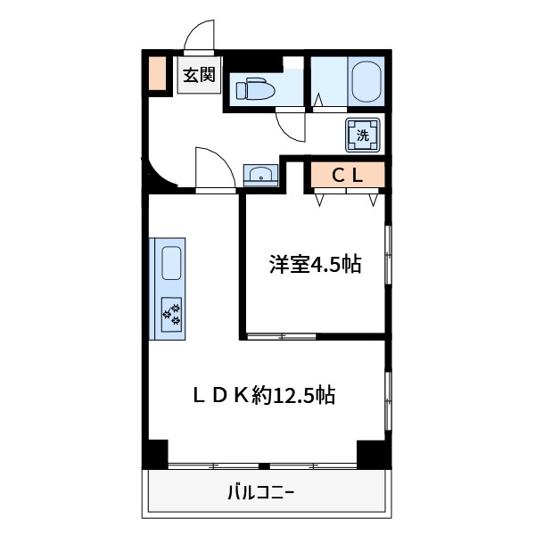 和宏ハイツ 間取り