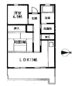 パークビューＫＪＭ 間取り図