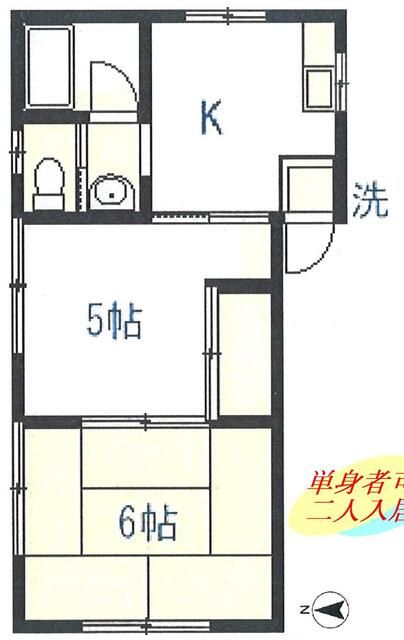 ホワイトアベニュー２番館 間取り