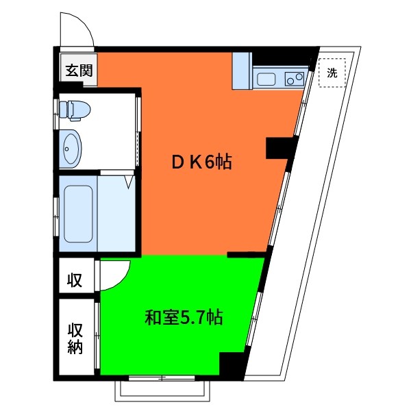 中村ビル 間取り図