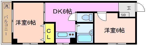 ロベリアハイツ 間取り図