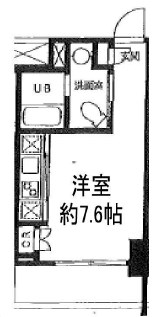 カスタリア門前仲町Ⅱ 間取り
