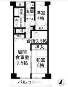 フレール綾瀬1 間取り