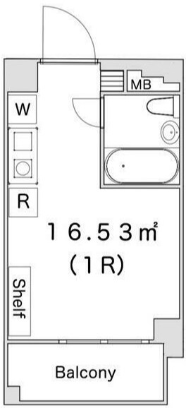 R-STYLE南行徳 311号室 間取り