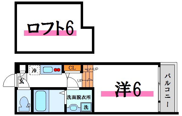 スカイブレス 間取り