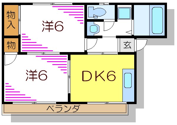 ファミール須賀 間取り
