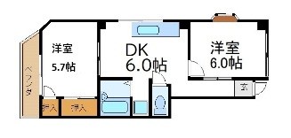 第二國井ビル  間取り